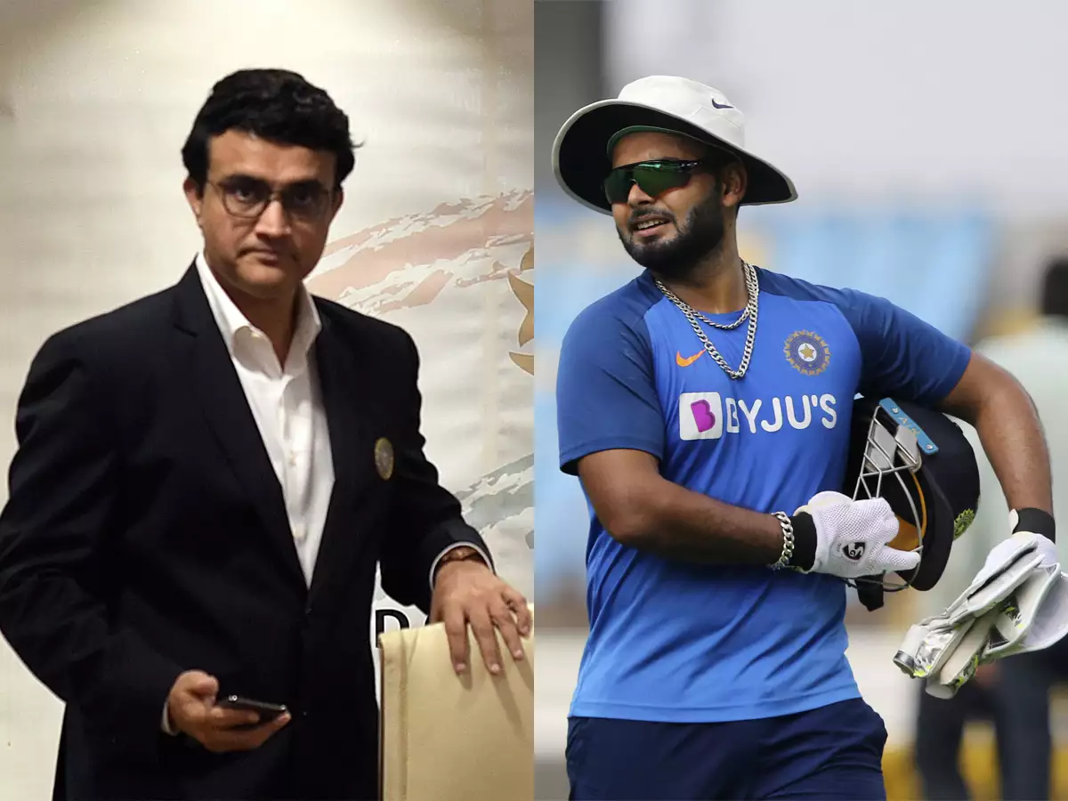 Saurav Ganguly Gives A Major Update On Rishabh Pant S Return Will