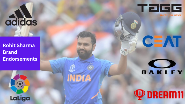 Rohit Sharma Brand Endorsements and Income in 2025