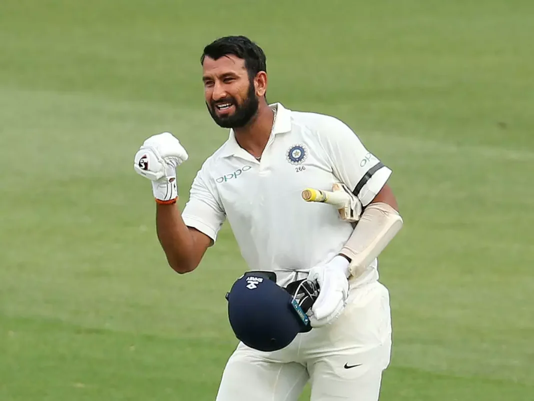 Pujara Reaches 12,000 First Class Runs, Joins Elite Club of Domestic Greats