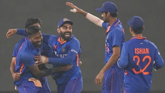 Team India at the top of ICC ODI Rankings after defeating NZ in the 3rd ODI