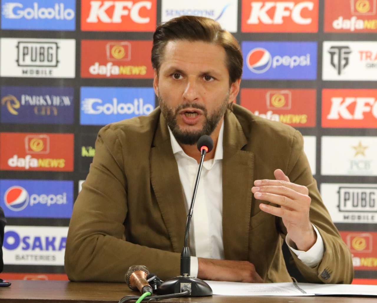 Shahid Afridi Announces Pakistan’s 16 Men Squad for the ODI Series Against New Zealand