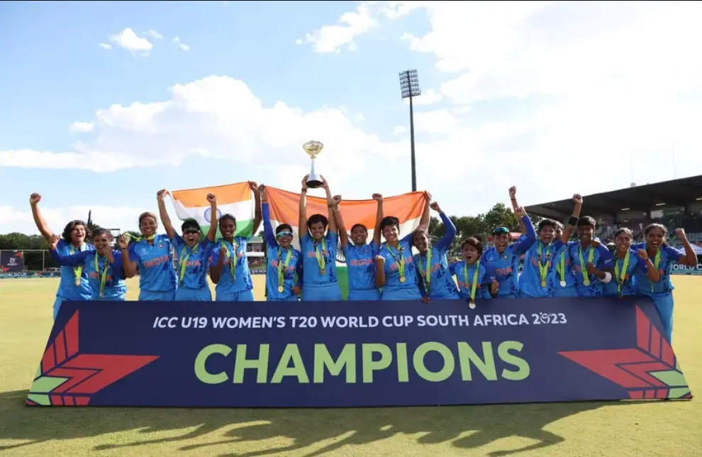 India wins the U19 womens world cup