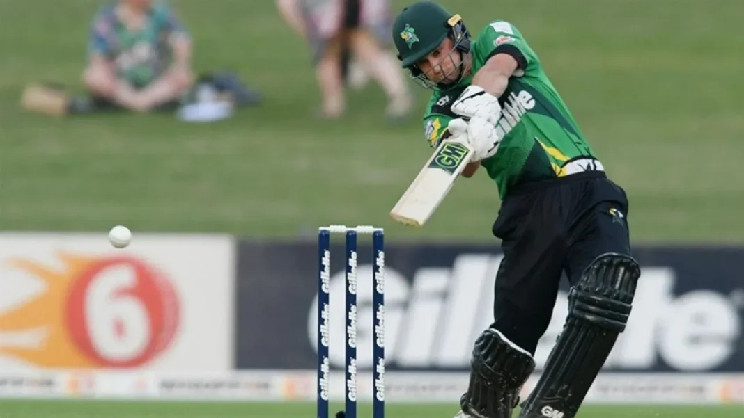 Watch- Will Young Smashes 5 Consecutive Sixes in Super Smash T20 in New Zealand