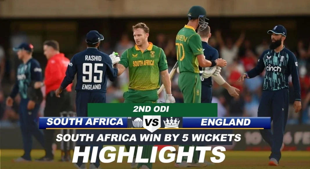 ENG vs SA 2nd ODI: [Watch] Heat of the Moment Confrontation between Jos Buttler and Rassie van der Dussen
