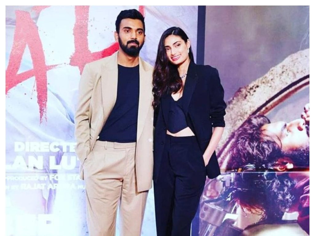 KL Rahul during Tadap Launch Event