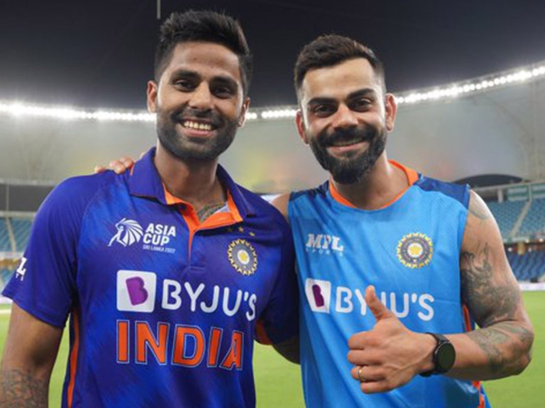 The BCCI shared Suryakumar Yadav's epic reaction to King Kohli's Instagram story about him