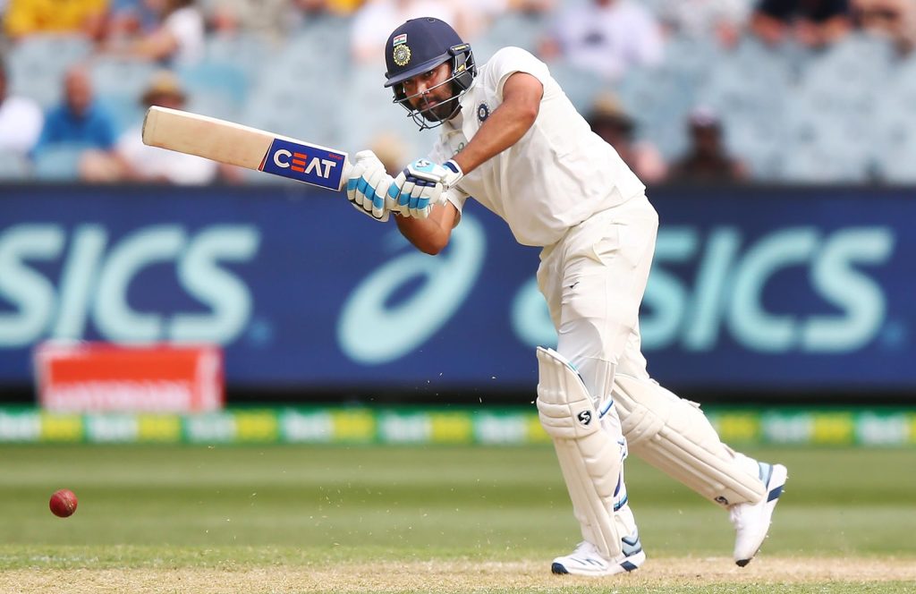 Rohit Sharma played a quick innings on Day 1
