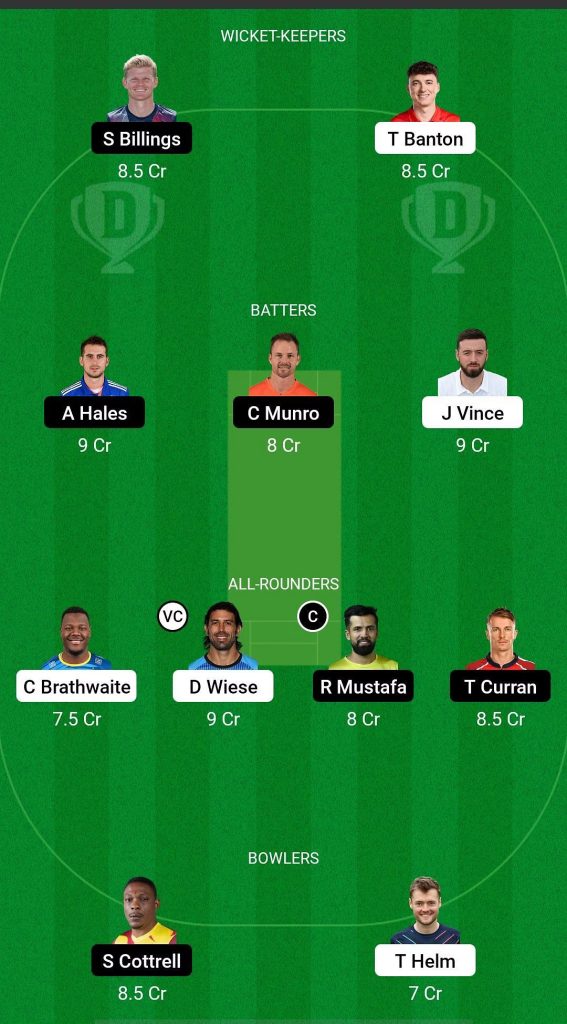 GUL vs VIP Dream11 Prediction, Fantasy Cricket Tips, Today’s Playing XIs, Player Stats, Pitch Report for UAE T20, Qualifier 1