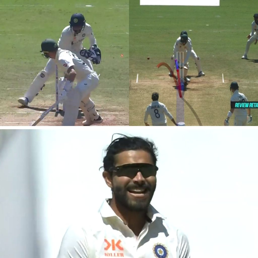Watch: Marnus Labuschagne Gets Stumped on the Bowling of Jadeja in IND vs AUS 1st Test