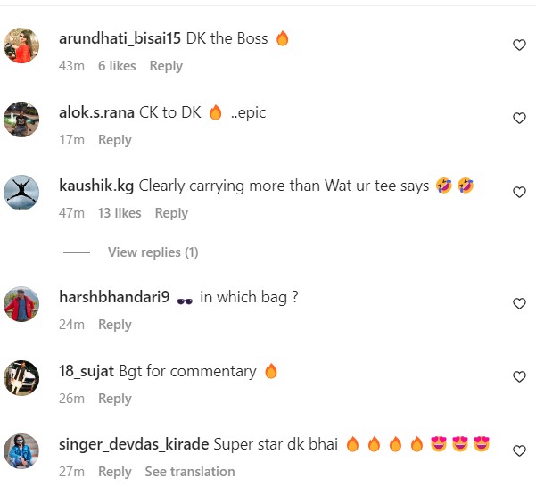 "Itna saman hamre yaha shadi hoti to leke Jate hai," Fans Poke Fun on Dinesh Karthik's Latest Instagram Post with Massive Luggage for IND vs AUS Test Series