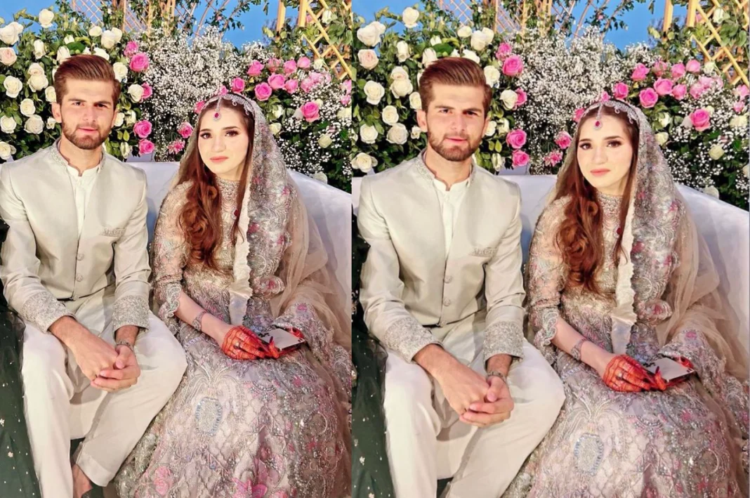Shaheen Afridi Wedding Pics
