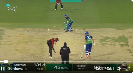 Watch- Shaheen Afridi bowls "Ball of the Century" to Mohammad Rizwan in PSL 2023