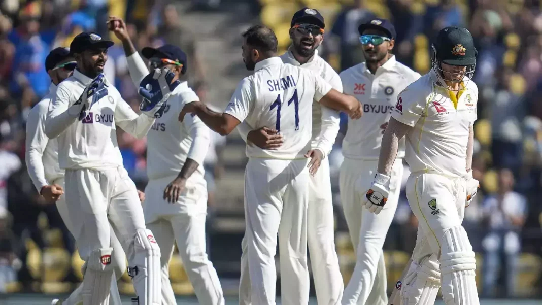 Team India Dominates the First Test: Aussies Falter in Nagpur!