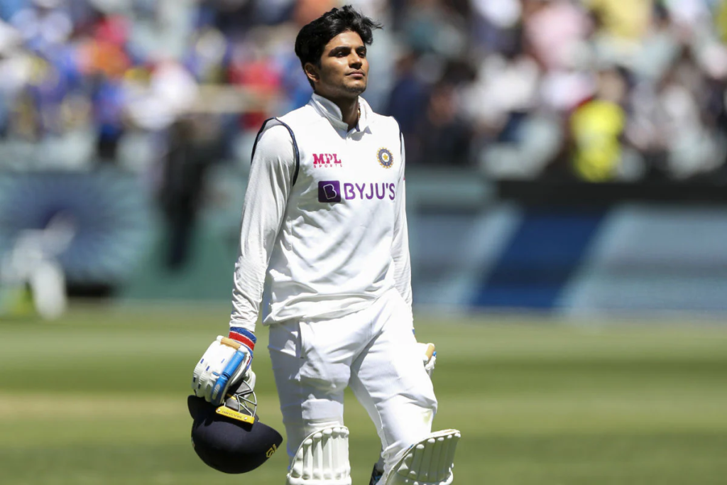 Shubman Gill in Tests
