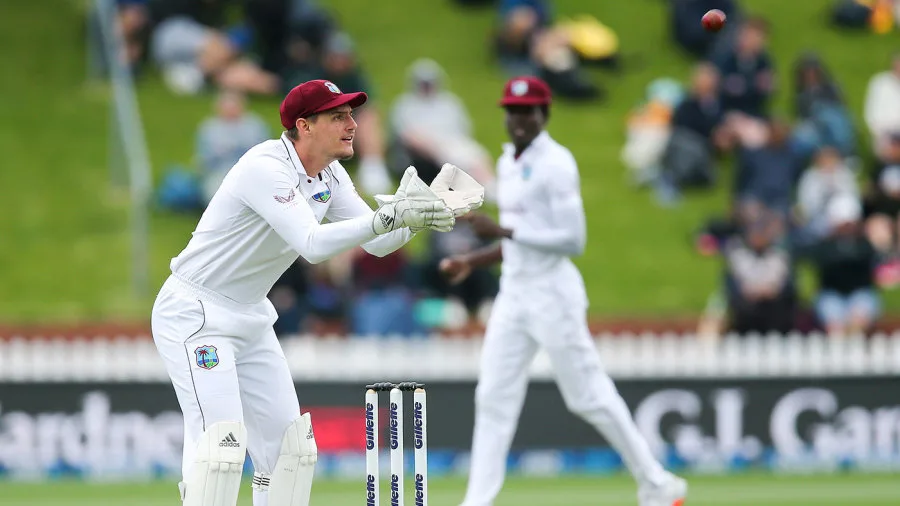 West Indies keeper Joshua Da Silva sets world record with most catches in a Test innings