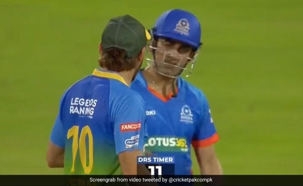 Both Gambhir and Afridi have been associated with many bitter memories during their time in International Cricket.