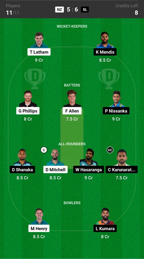NZ vs SL Dream11 Prediction Today's Match 2nd ODI, Probable Playing XI, Pitch Report, Top Fantasy Picks, Captain and Vice Captain Choices, Weather Report, Predicted Winner for 2nd ODI Match, Sri Lanka tour of New Zealand