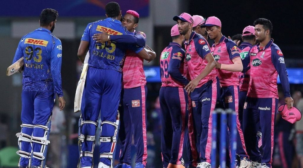 MI vs RR Head To Head Stats in IPL, Mumbai Indians vs Rajasthan Royals H2H Record in IPL History