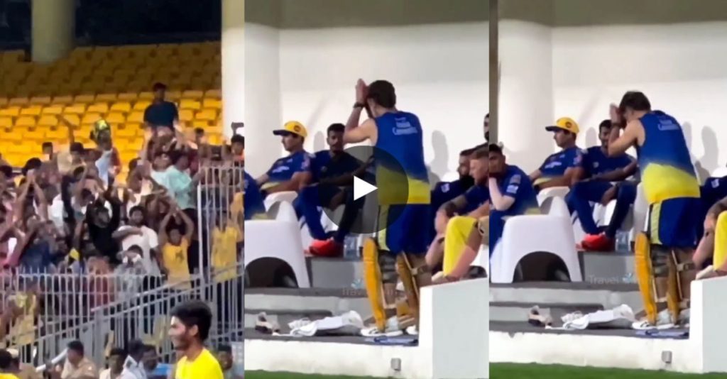 MS Dhoni's humble gesture wins hearts as Chennai Super Kings gear up for IPL 2023 opener against Gujarat Titans