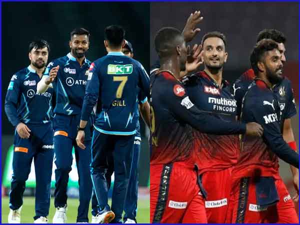 RCB vs GT Head To Head Stats in IPL, Royal Challengers Bangalore vs Gujarat Titans H2H Record in IPL History