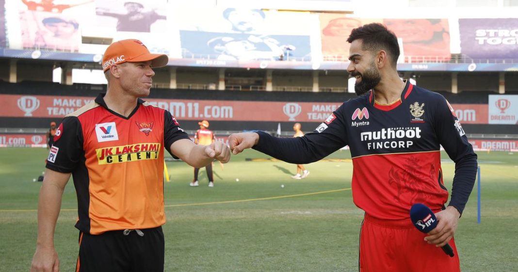 RCB vs SRH Head To Head Stats in IPL, Royal Challengers Bangalore vs Sunrisers Hyderabad H2H Record in IPL History