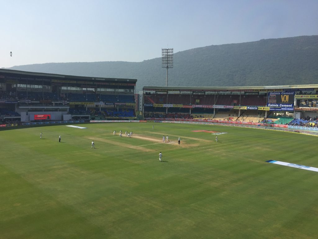 Vishakapatnam stadium pitch report 