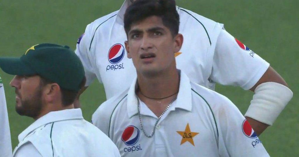 Naseem Shah in Pakistan test team