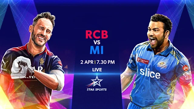 RCB vs MI IPL 2023: Live Telecast Channel - Where to Watch Match 5 Live on TV?