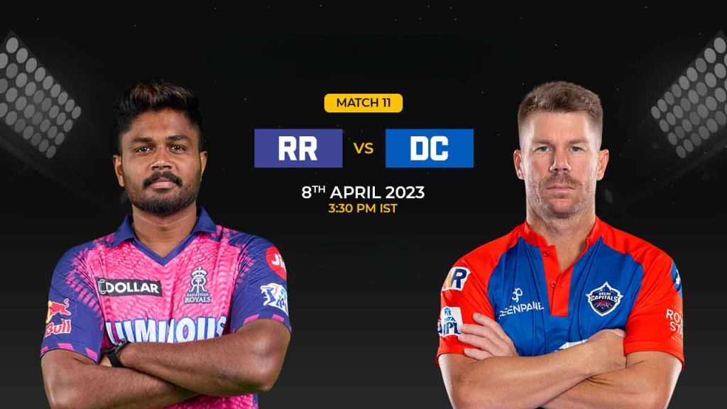 IPL 2023 RR vs DC: Live Telecast Channel - Where to Watch Match 11 Live on TV?