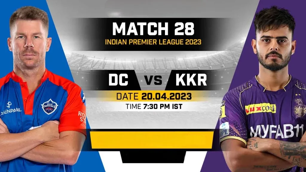 IPL 2023 Delhi Capitals vs Kolkata Knight Riders: Weather Report for Match 28