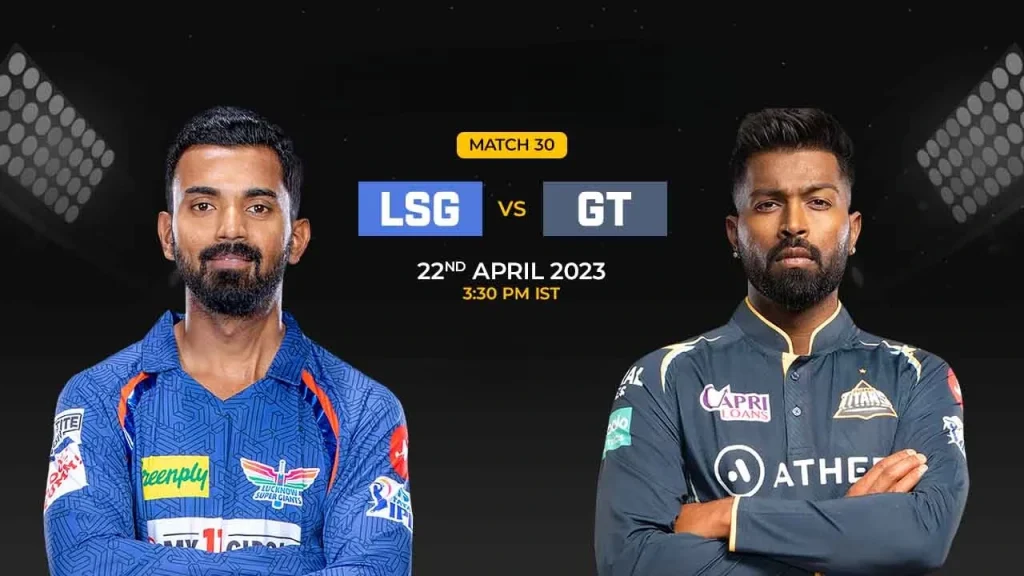 IPL 2023 LSG vs GT: Live Streaming - Where to Watch Match 30 Live on TV and Online?