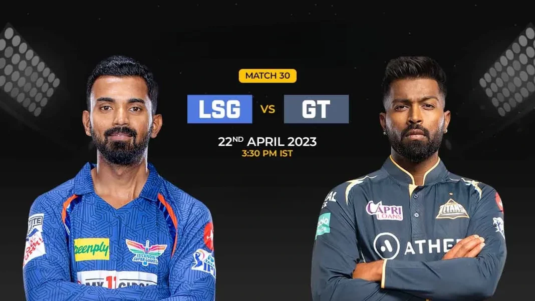 IPL 2023 LSG vs GT: Live Streaming - Where to Watch Match 30 Live on TV and Online?