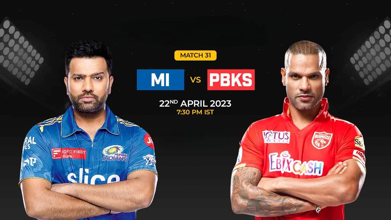 Ipl 2023 Mi Vs Pbks Live Streaming Where To Watch Match 31 Live On Tv And Online 9417