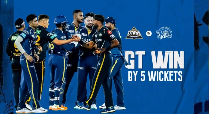 IPL 2023 GT vs CSK Match 1 Result: Gujarat Titans defeated Chennai Super Kings by 5 wickets