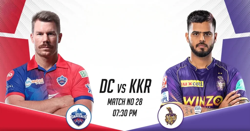 IPL 2023 DC vs KKR: Top 3 Players Expected to Perform in Match 28