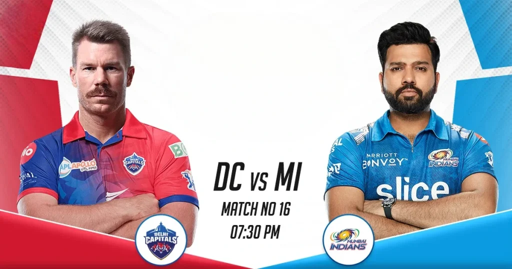 IPL 2023 DC vs MI: Live Streaming App - Where to Watch Match 16 Live on OTT and Online?