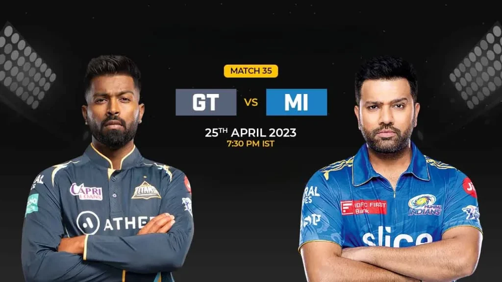 IPL 2023 GT vs MI: Live Streaming - Where to Watch Match 35 Live on TV and Online?