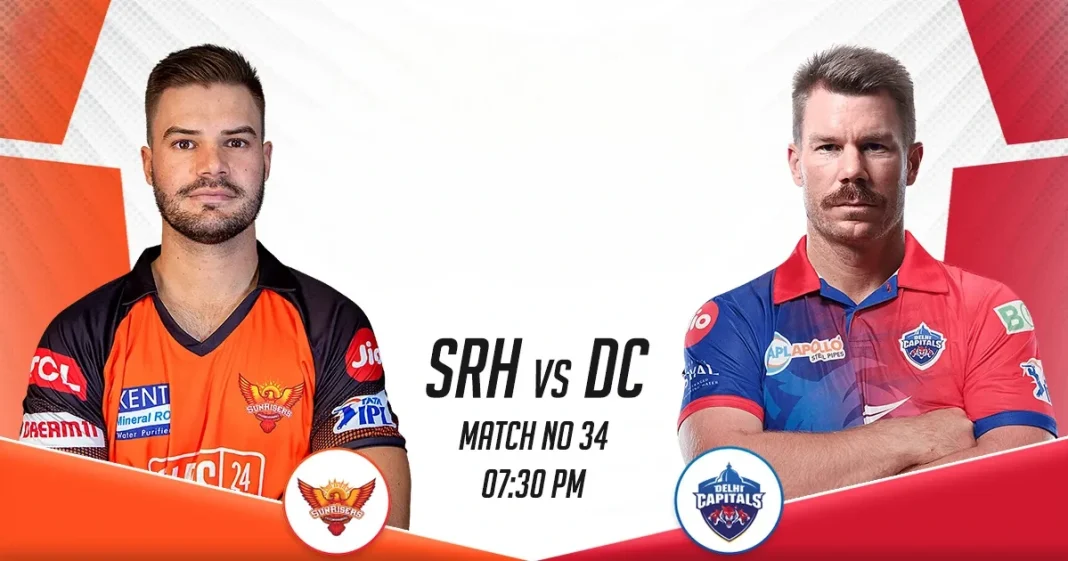 IPL 2023 Sunrisers Hyderabad vs Delhi Capitals: Weather Report for Match 34