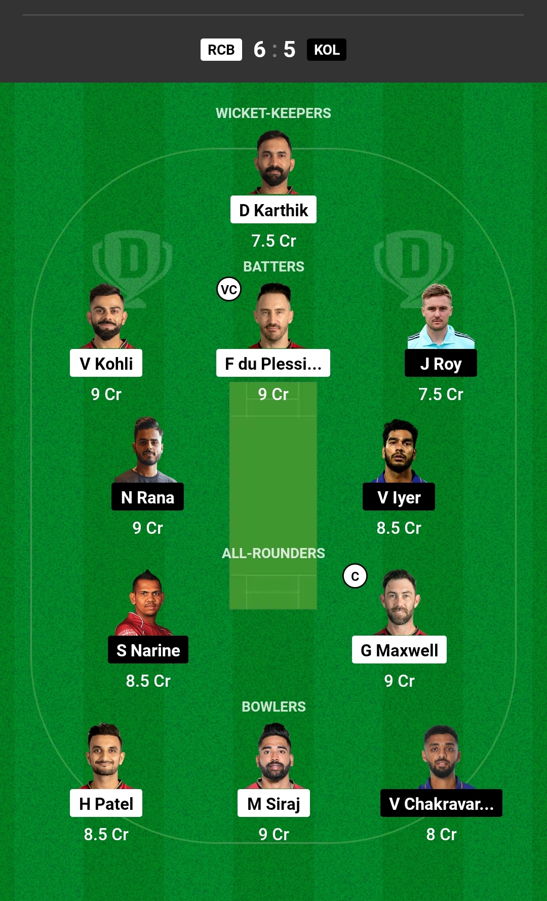 Rcb Vs Kkr Dream11 Prediction Today Match Ipl 2023 Royal Challengers Bangalore Vs Kolkata 1453