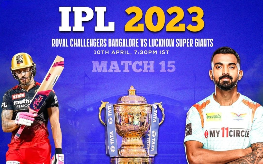 IPL 2023 RCB vs LSG: Live Telecast Channel - Where to Watch Match 15 Live on TV?