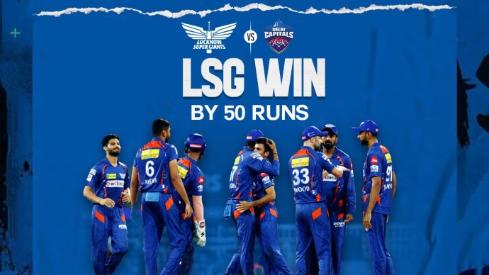 IPL 2023 LSG vs DC Match 3 Result: Lucknow Super Giants registered a dominant victory over Delhi Capitals with a massive 50-run margin