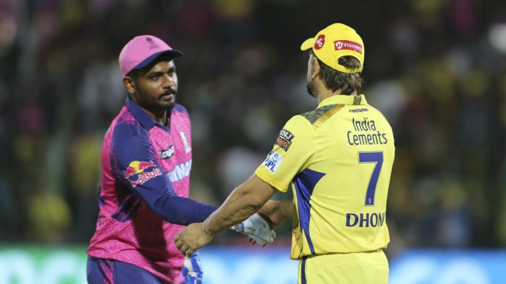 MS Dhoni and Sanju Samson