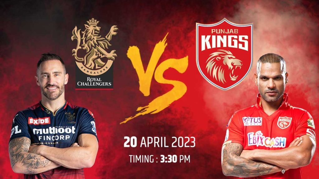 IPL 2023 PBKS vs RCB: 3 Key Player Battles to Watch Out in Match 27