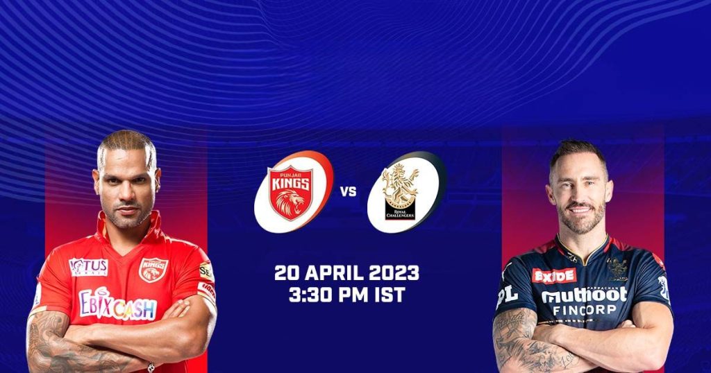 IPL 2023 PBKS vs RCB: Top 3 Players Expected to Perform in Match 27