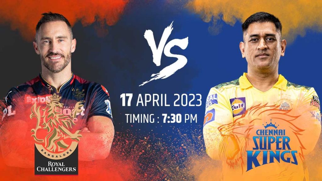 IPL 2023 RCB vs CSK: Top 3 Players Expected to Perform in Match 24