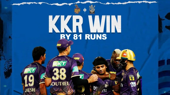IPL 2023 KKR vs RCB Match 9 Result: Kolkata Knight Riders hammer Royal Challengers Bangalore by 81 runs