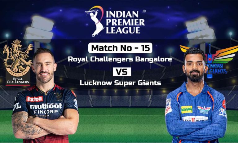 Ipl Rcb Vs Lsg Updated Points Table Before Today S Match