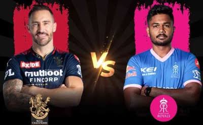 Royal Challengers Bangalore vs Rajasthan Royals Today Match IPL 2023 

