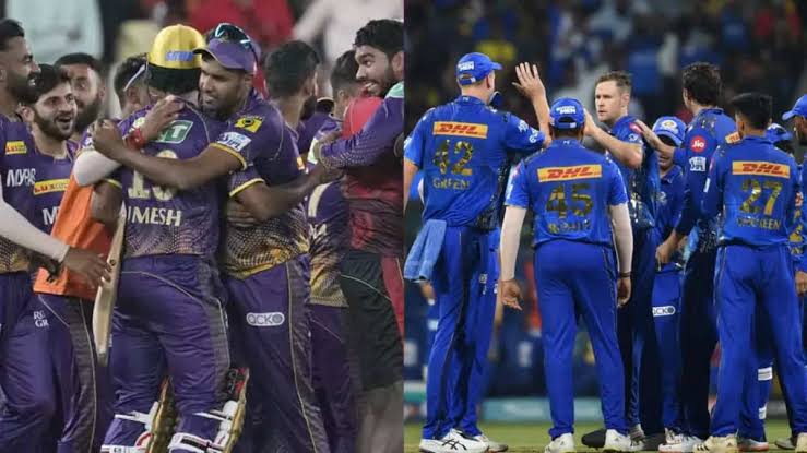 Mumbai Indians vs Kolkata Knight Riders Head-to-Head Record in IPL