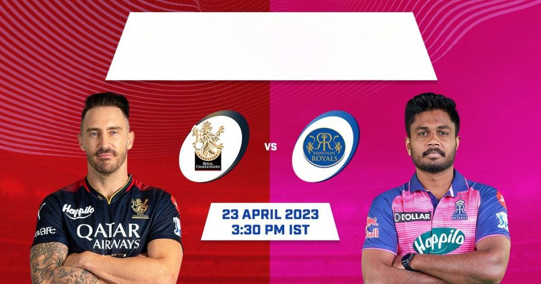 IPL 2023 RCB vs RR: 3 Key Player Battles to Watch Out in Match 32